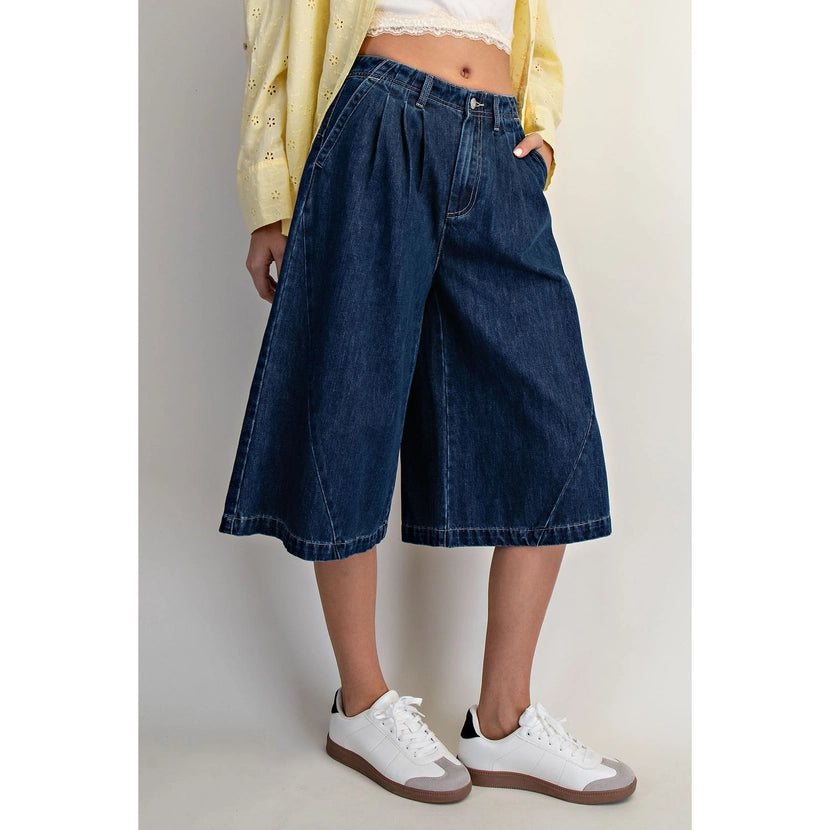 Wide Leg Long Short