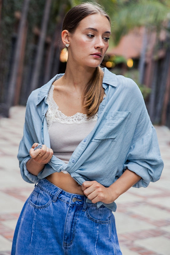 Soft Button Up Shirt