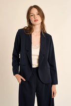 Ladies Woven Blazer