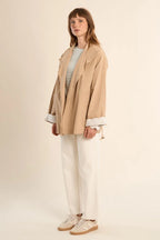 Short Belted Trench Coat