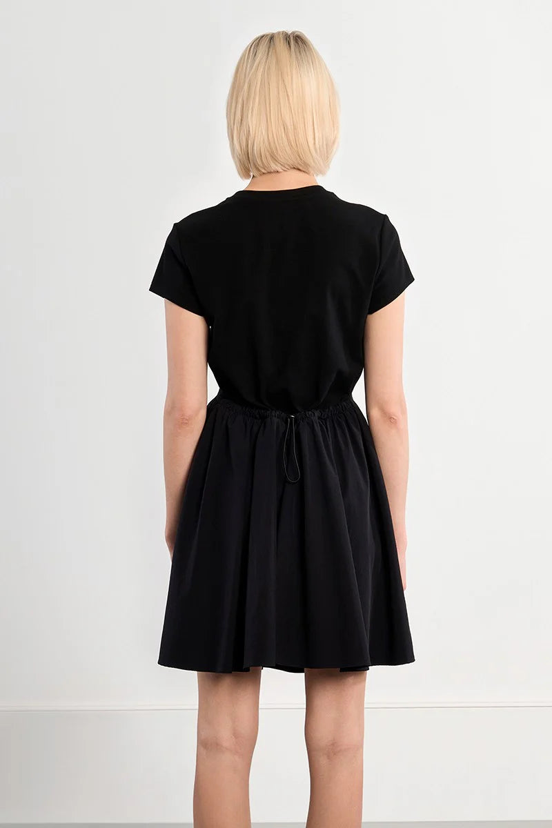 Drawstring Mini Dress