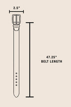 Flower Concho Disc Chain Belt