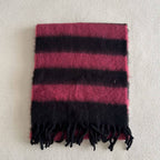 Blue-Brown Stripe Scarf
