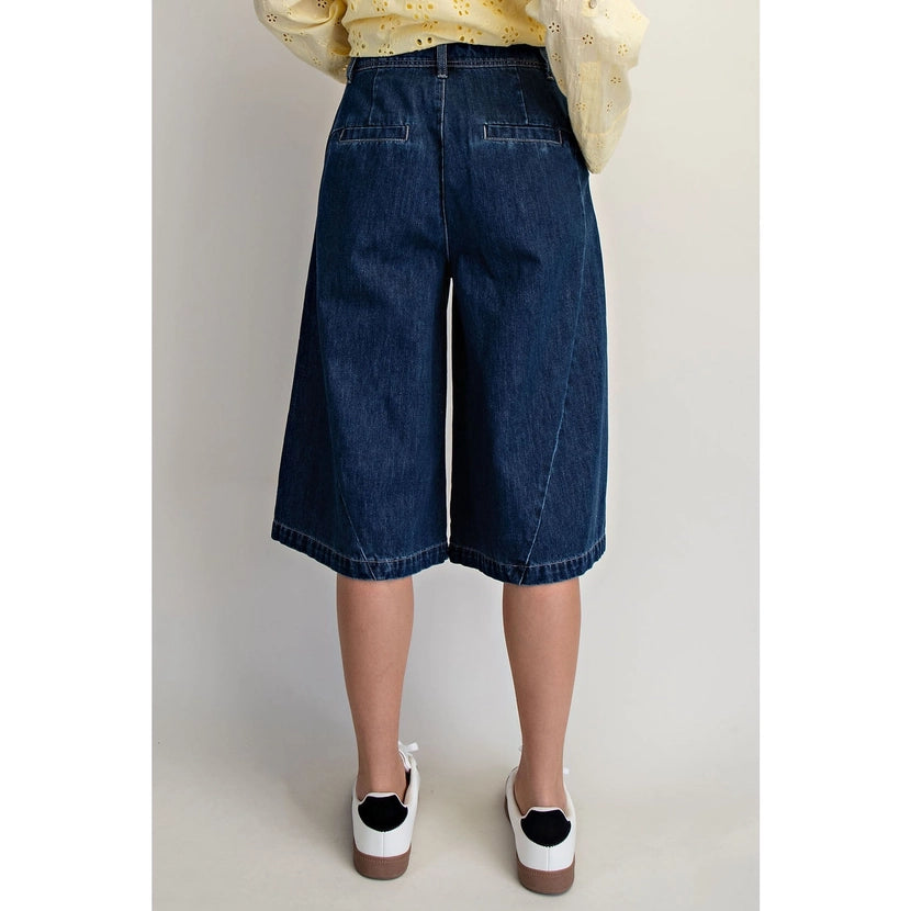 Wide Leg Long Short