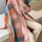 Plush Plaid Scarf