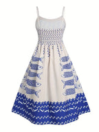 Mackerel Print Sundress