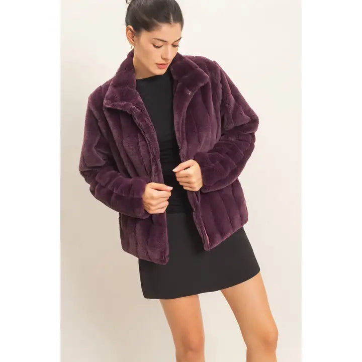 Faux Fur Jacket