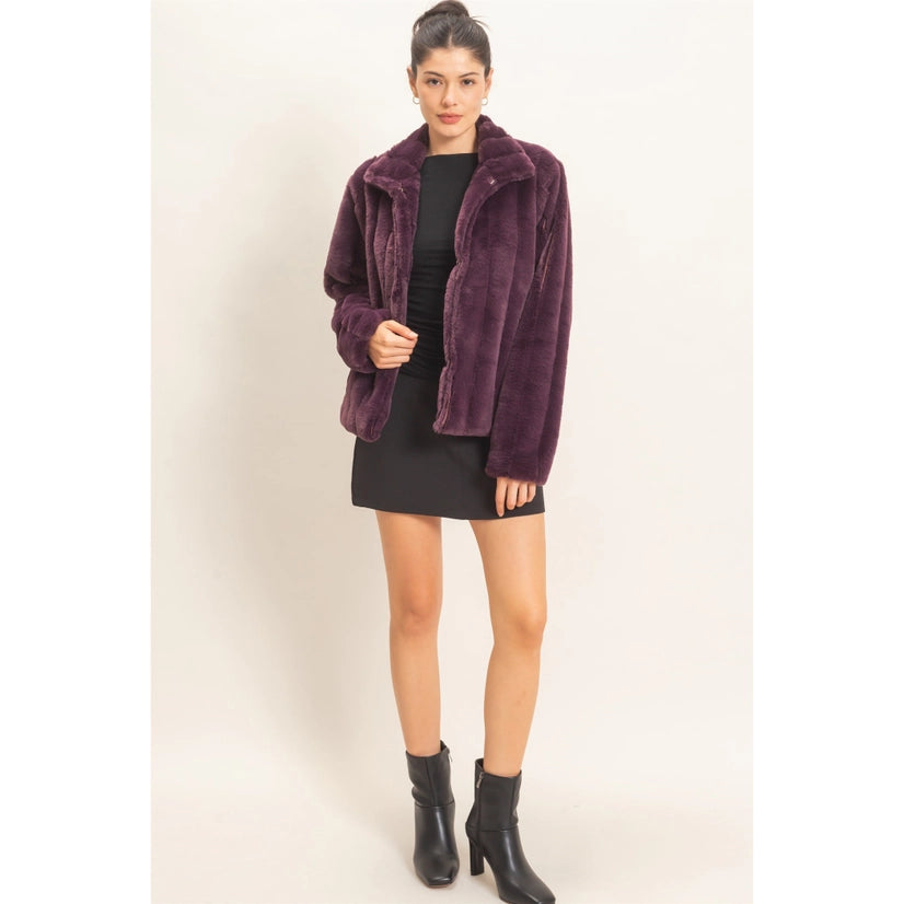 Faux Fur Jacket