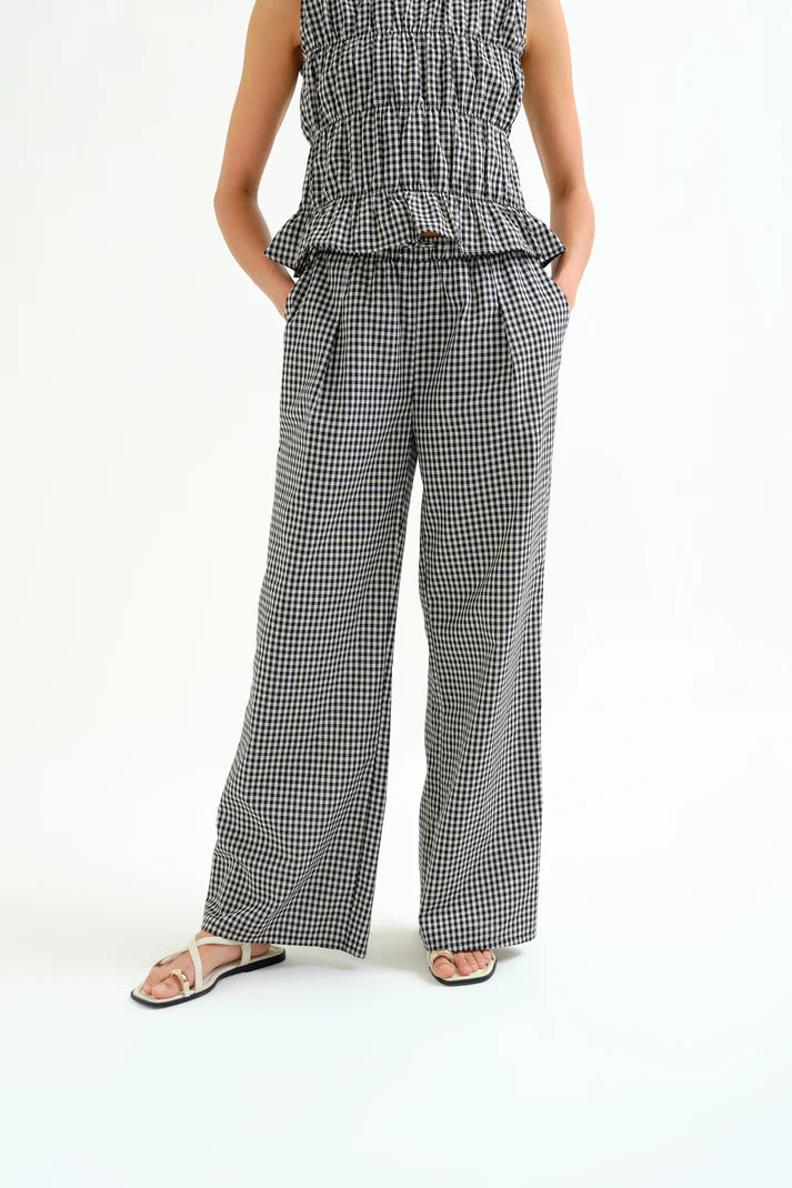 Gingham Trousers