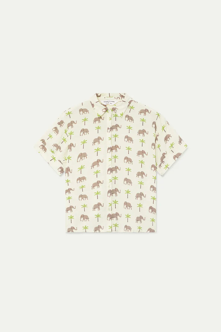 Elephant Print Shirt
