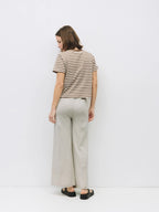 Brown Stripe Cooper Tee