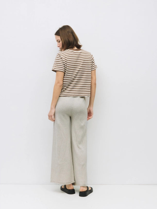 Brown Stripe Cooper Tee
