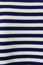 Striped Short Sleeve Sweater