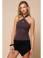 Sweater Halter Top