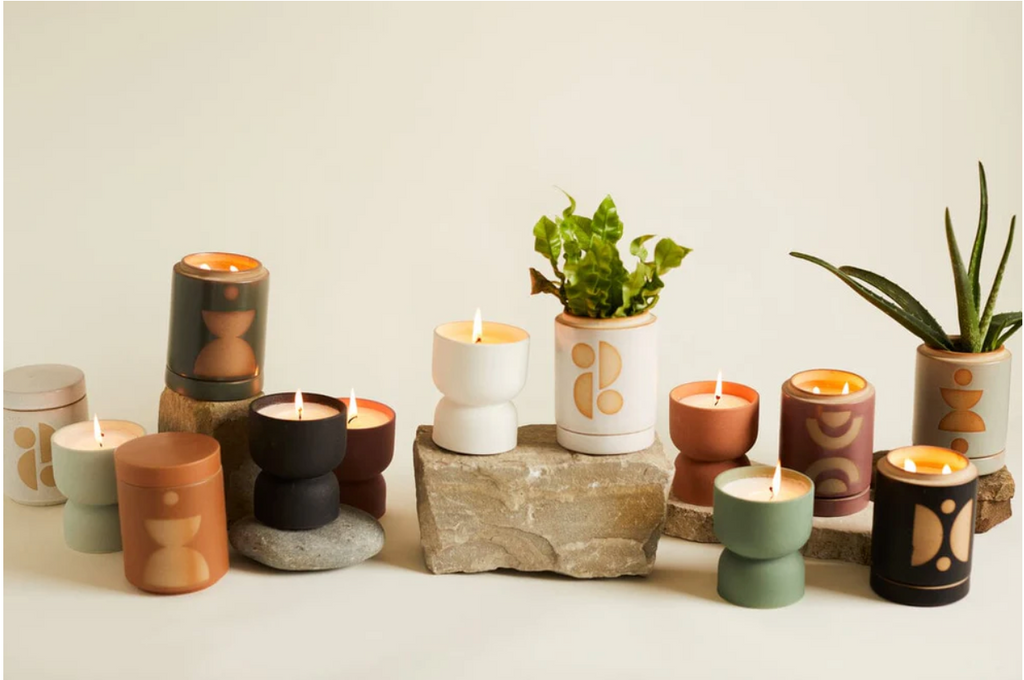 Ceramic Candle with Lid