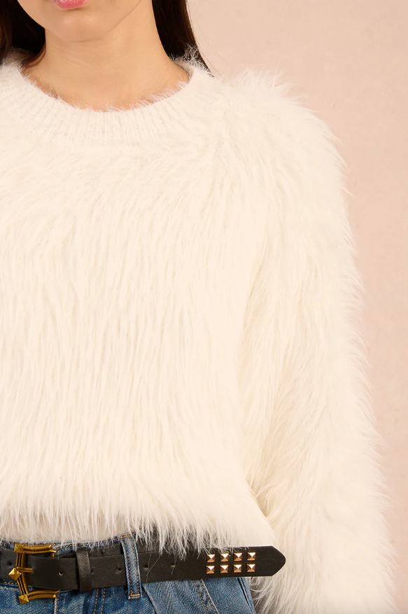 Brushed Knit Sweater
