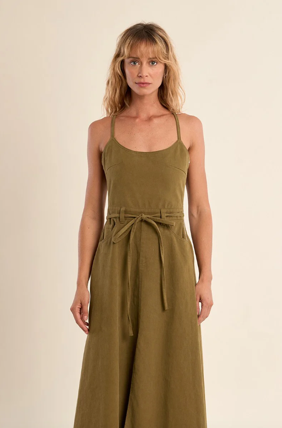 Woven Denim Dress