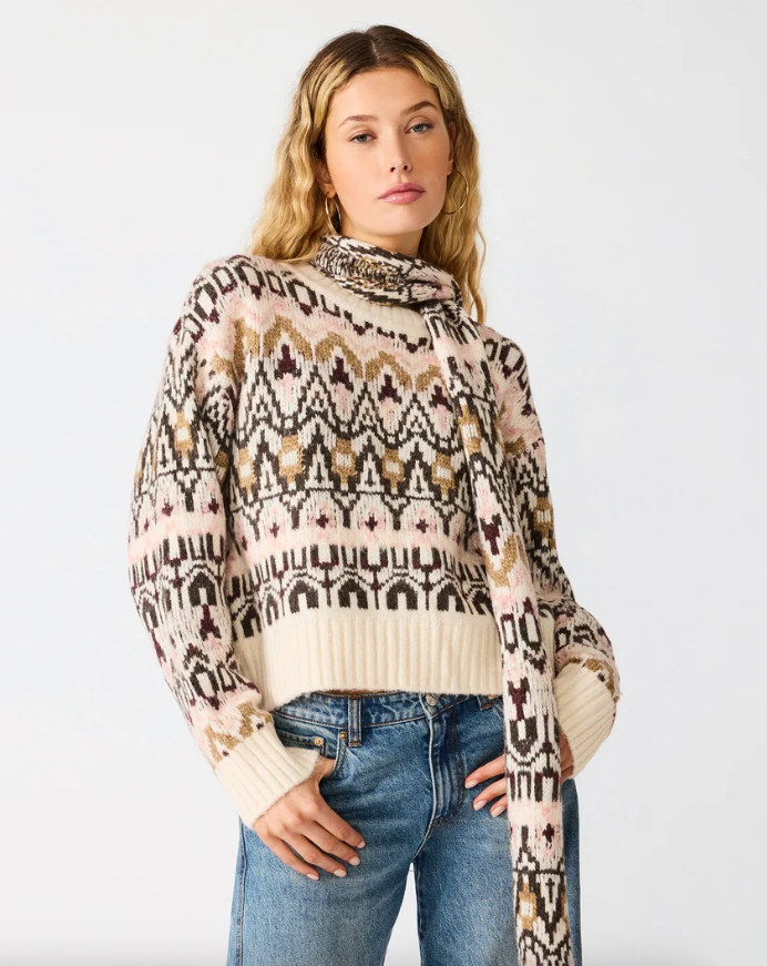 Mindi Sweater w/ Scarf