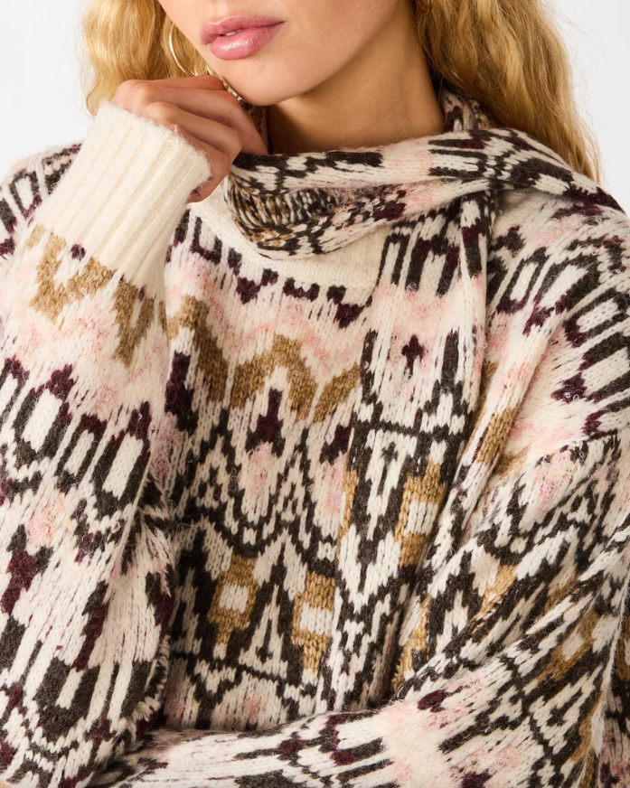 Mindi Sweater w/ Scarf