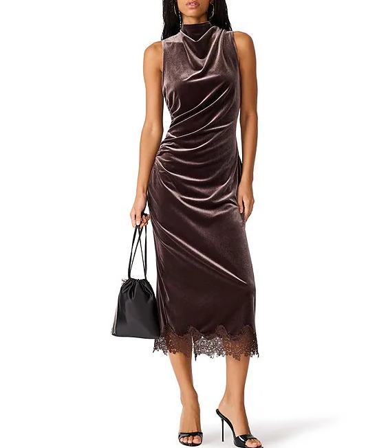 Mo Velvet Dress