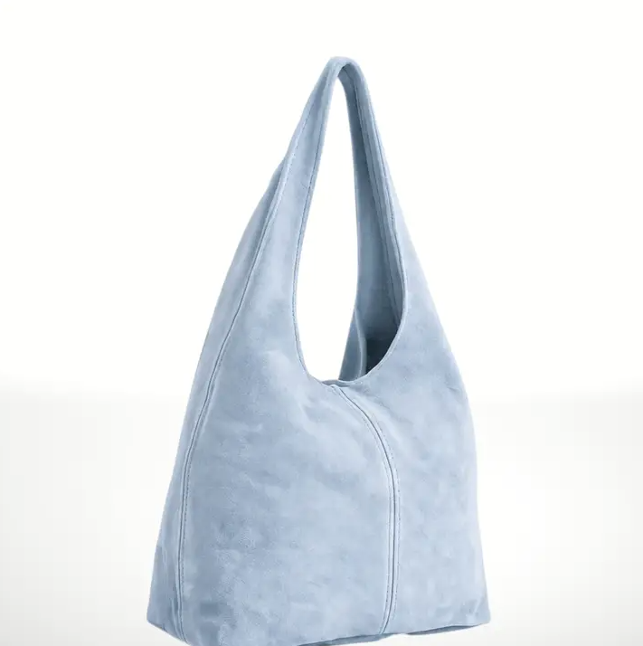 Silvia Genuine Suede Bag