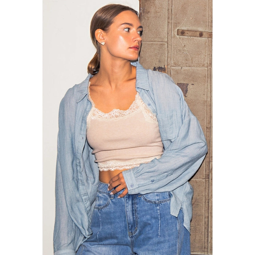 Soft Button Up Shirt
