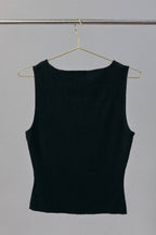 Boat Neck Button Tank