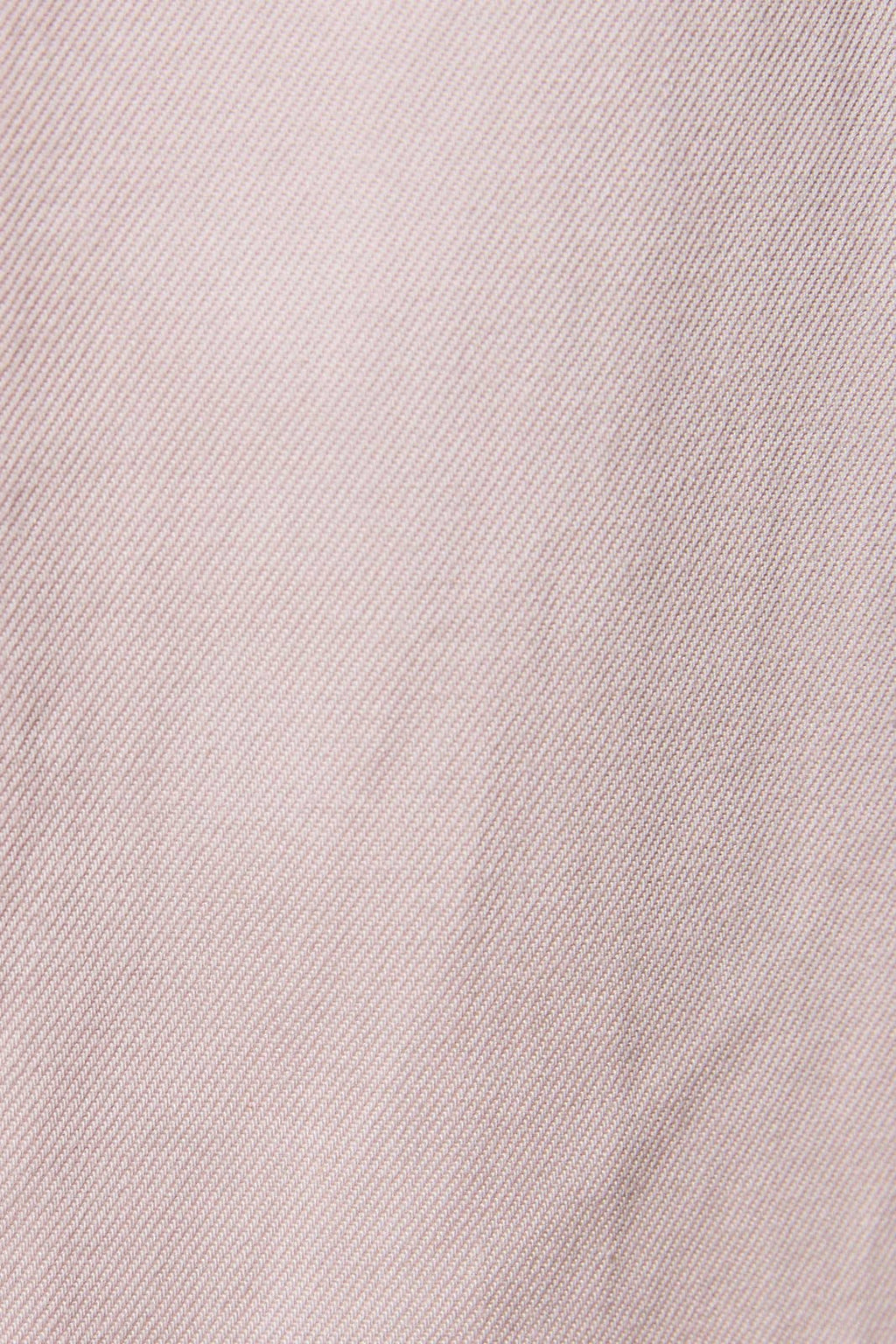 Low-Rise Pleated Tie Pants