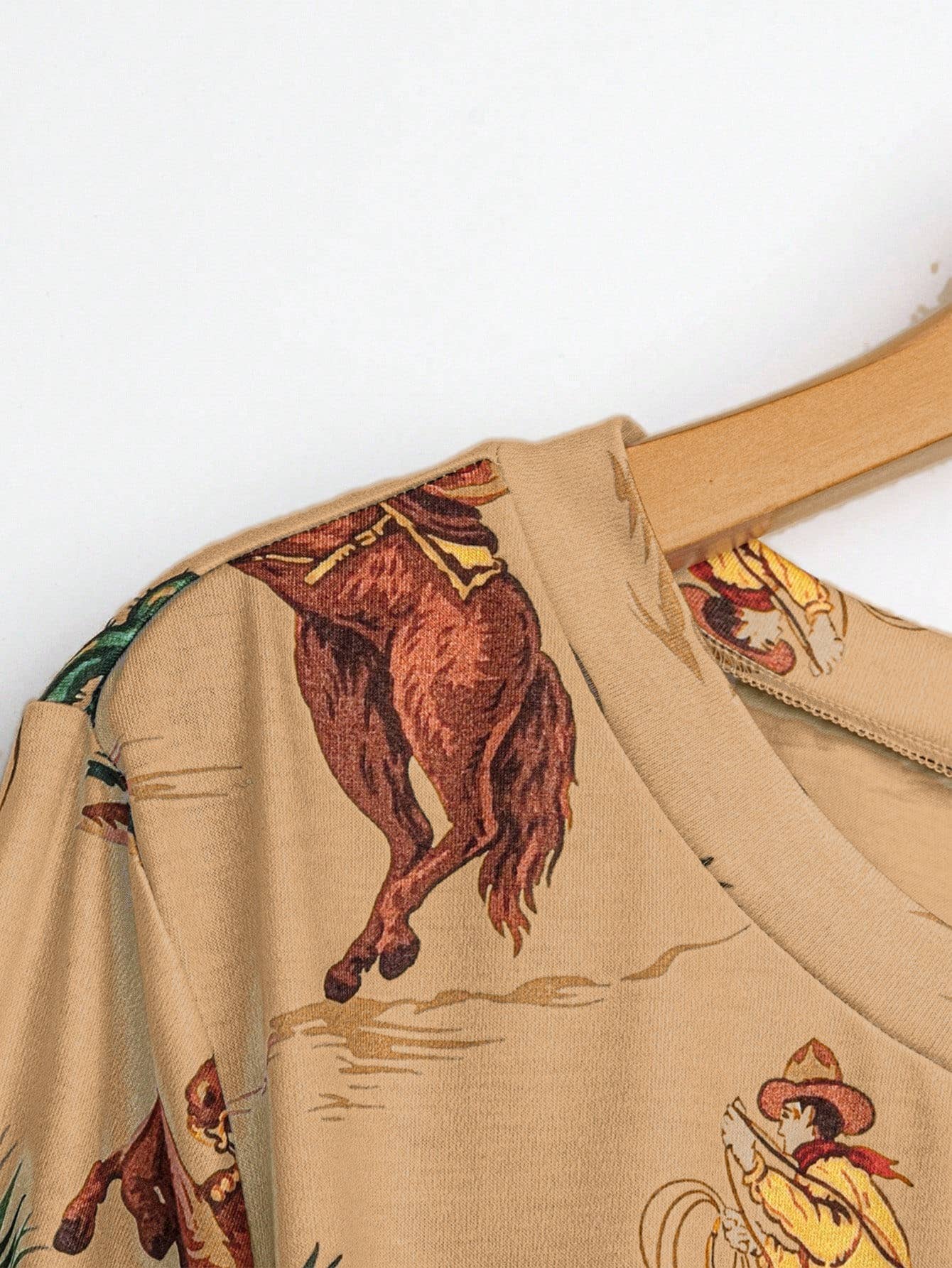 Wild Western Cowboy Rodeo Long Sleeve