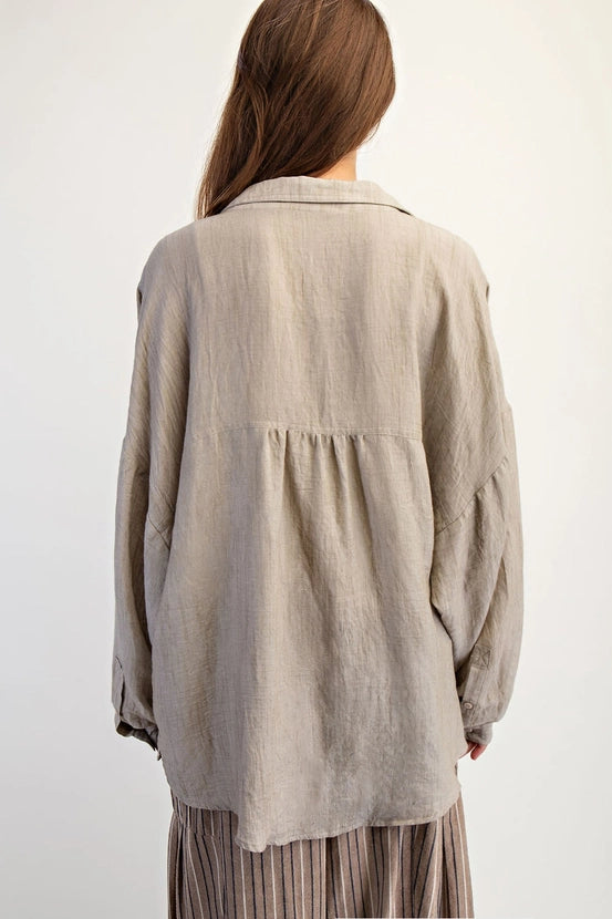 Soft Button Up Shirt