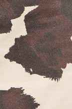 COW PRINT MINI SKIRT