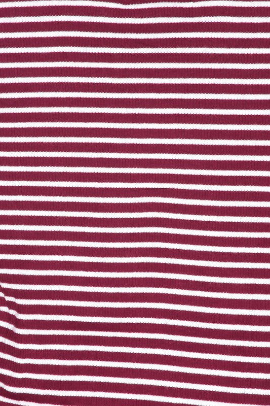 Striped Bodysuit