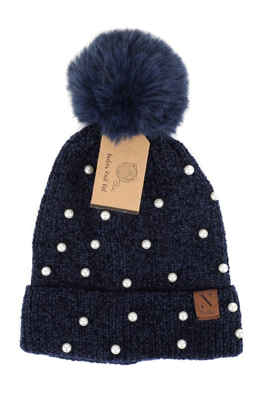 Pearl Studded Hat